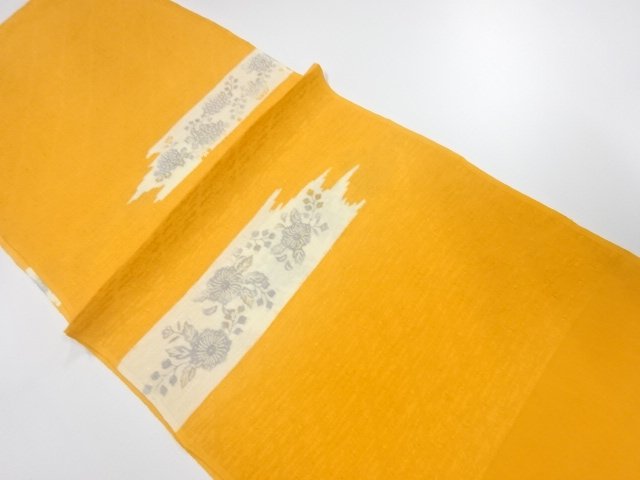 未使用品　正絹　帯揚げ